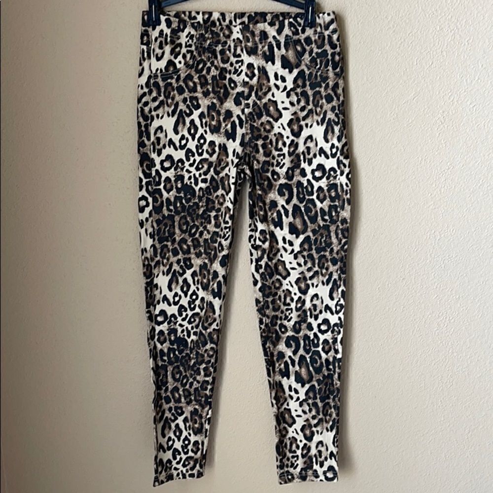 Beulah Leopard Skinny Jeans 
